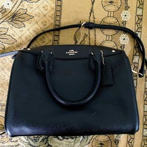 Coach Black doctor style bag